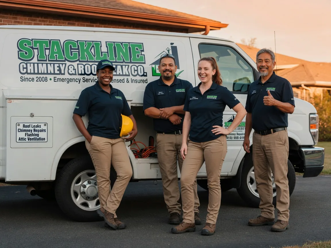Chimney flashing repair company in Danbury, NC